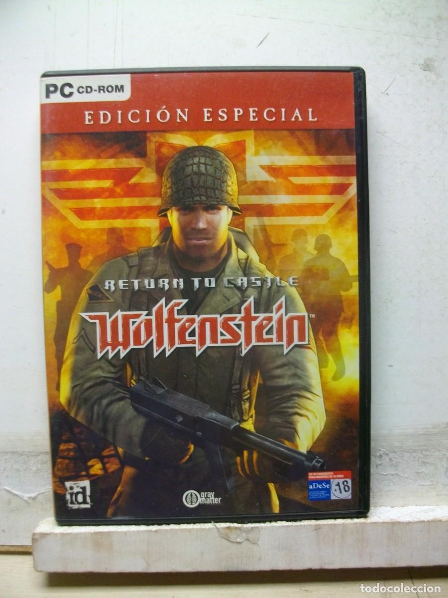 Videojuegos y consolas: Return to Castle Wolfenstein Edici&oacute;n Especial JUEGO Pc - Foto 1