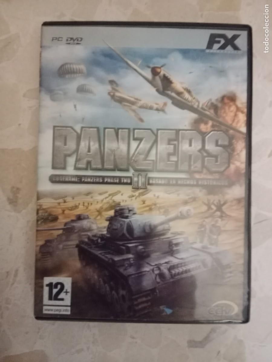 Videojuegos y consolas: VIDEOJUEGO PC DVD ROM - PANZERS II - Foto 1