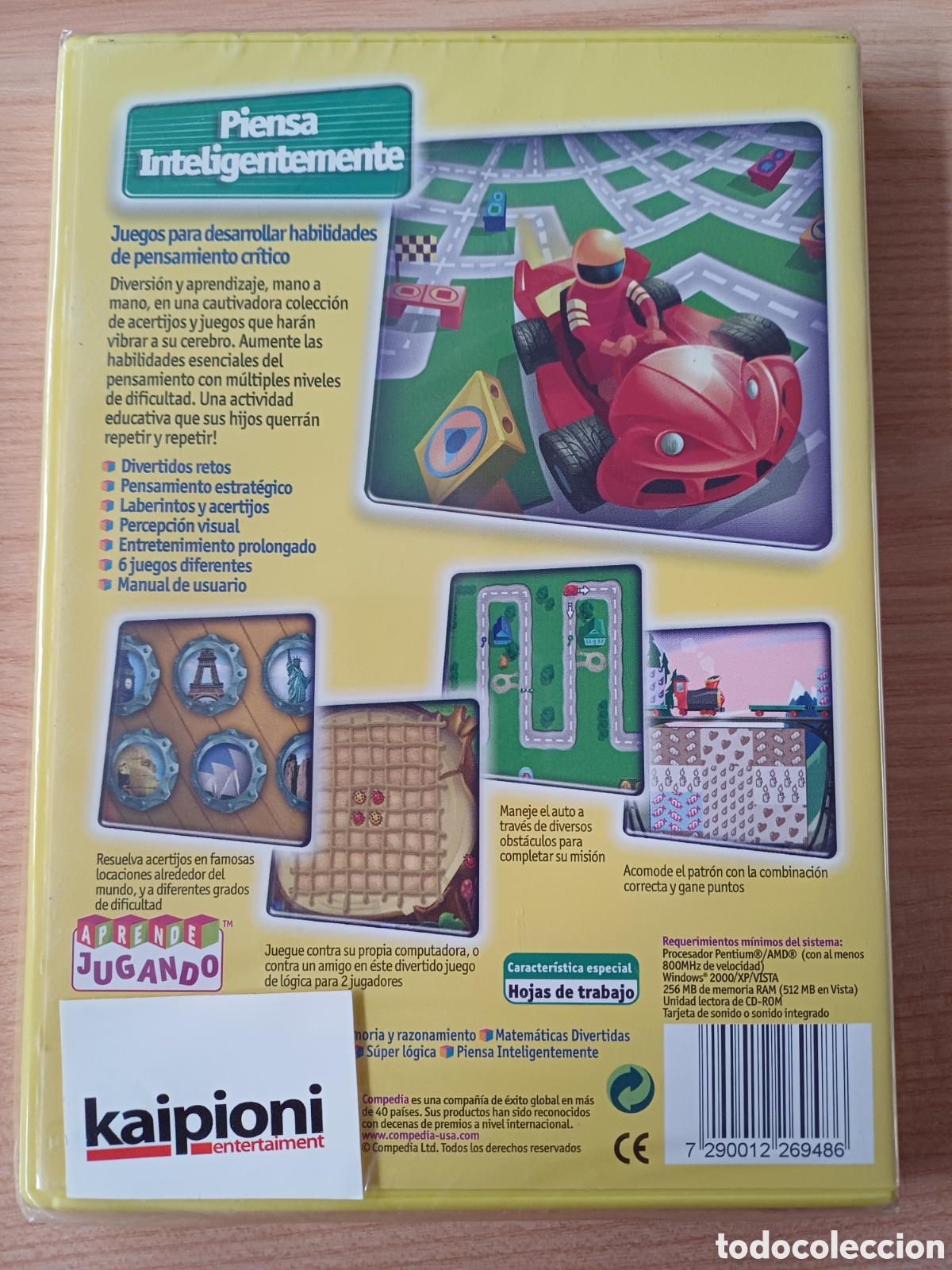 Videojuegos y consolas: PIENSA INTELIGENTEMENTE PC APRENDE JUGANDO - 5 - 8 A&Ntilde;OS - PRECINTADO - Foto 2