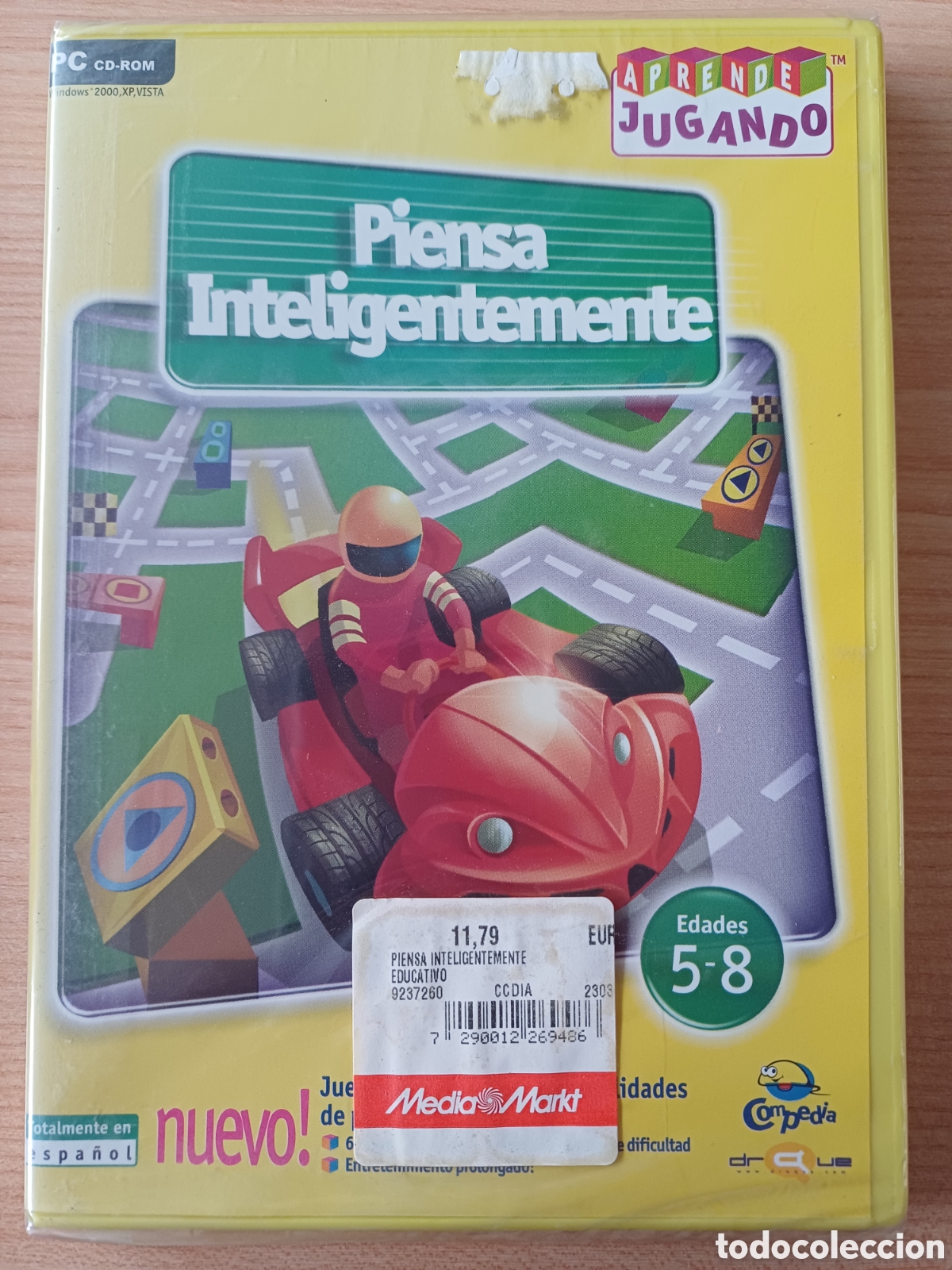 Videojuegos y consolas: PIENSA INTELIGENTEMENTE PC APRENDE JUGANDO - 5 - 8 A&Ntilde;OS - PRECINTADO - Foto 1