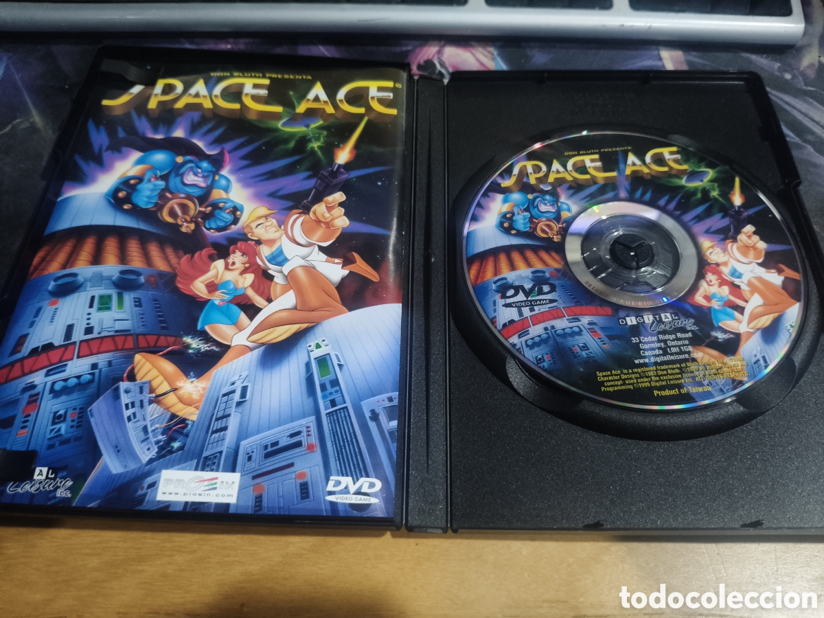 Videojuegos y consolas: Space ace DVD (compatible con ps2) - Foto 3