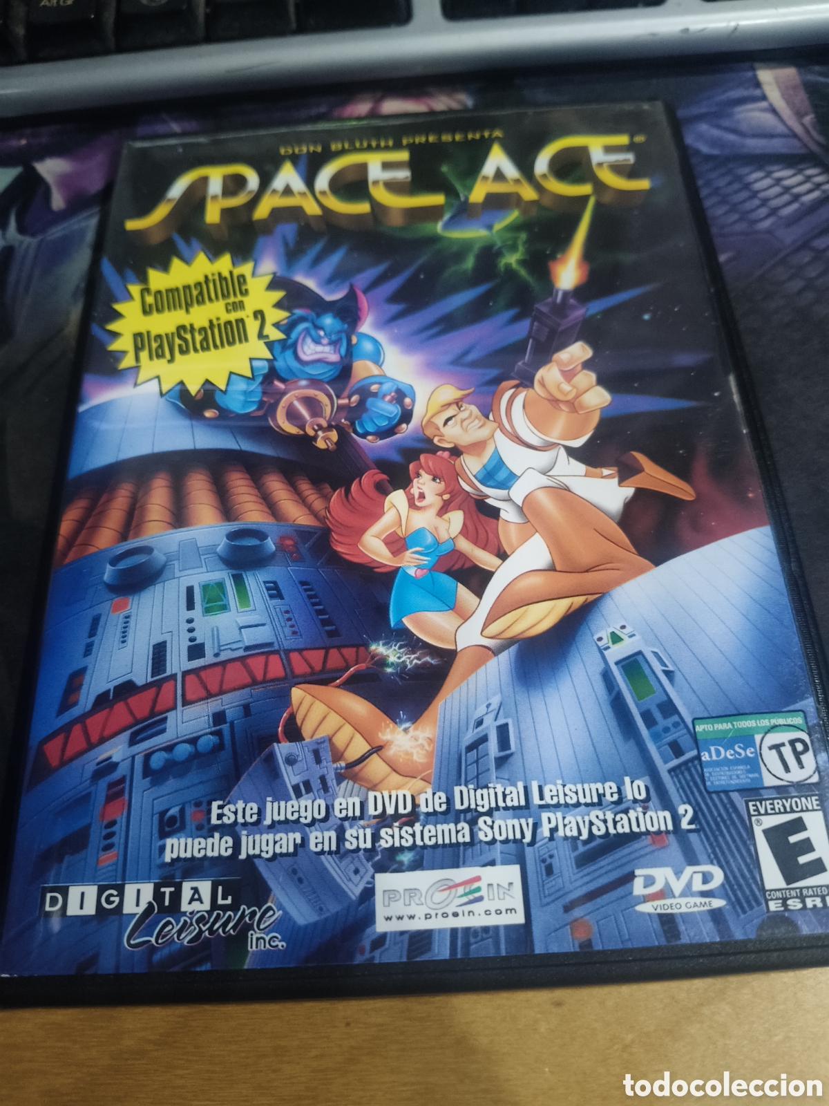 Videojuegos y consolas: Space ace DVD (compatible con ps2) - Foto 1