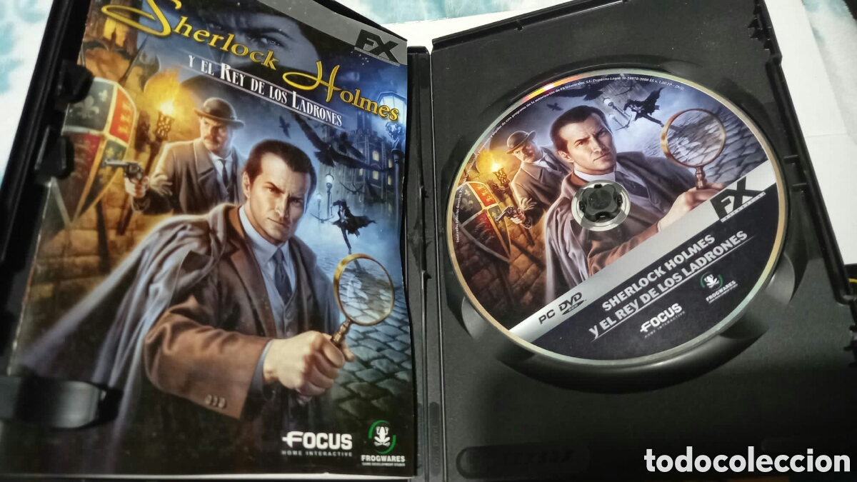 Videojuegos y consolas: Sherlock Holmes y el rey de los ladrones PC DVD ROM - Foto 2