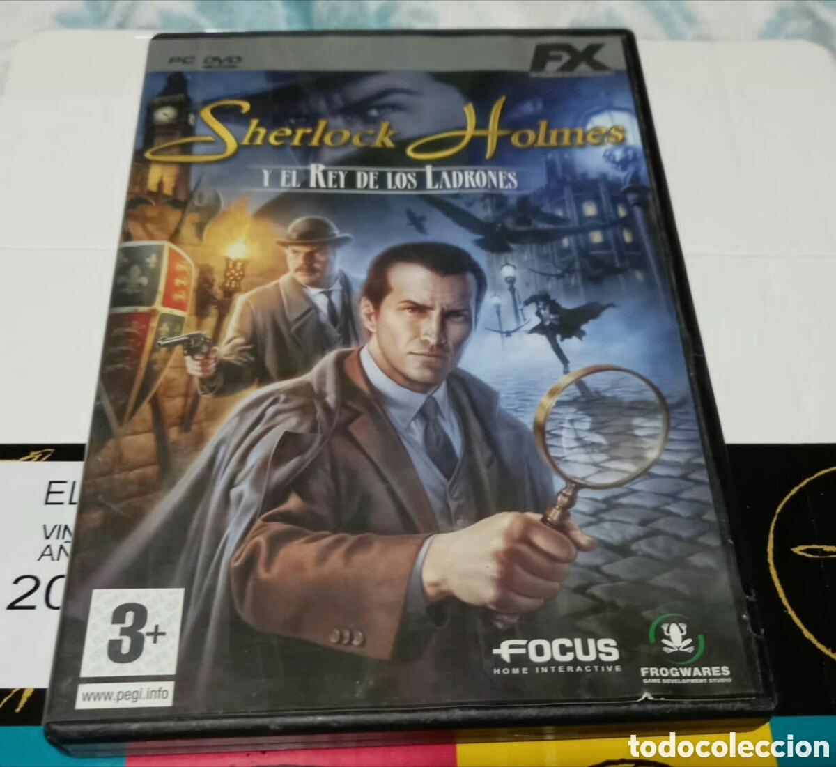 Videojuegos y consolas: Sherlock Holmes y el rey de los ladrones PC DVD ROM - Foto 1