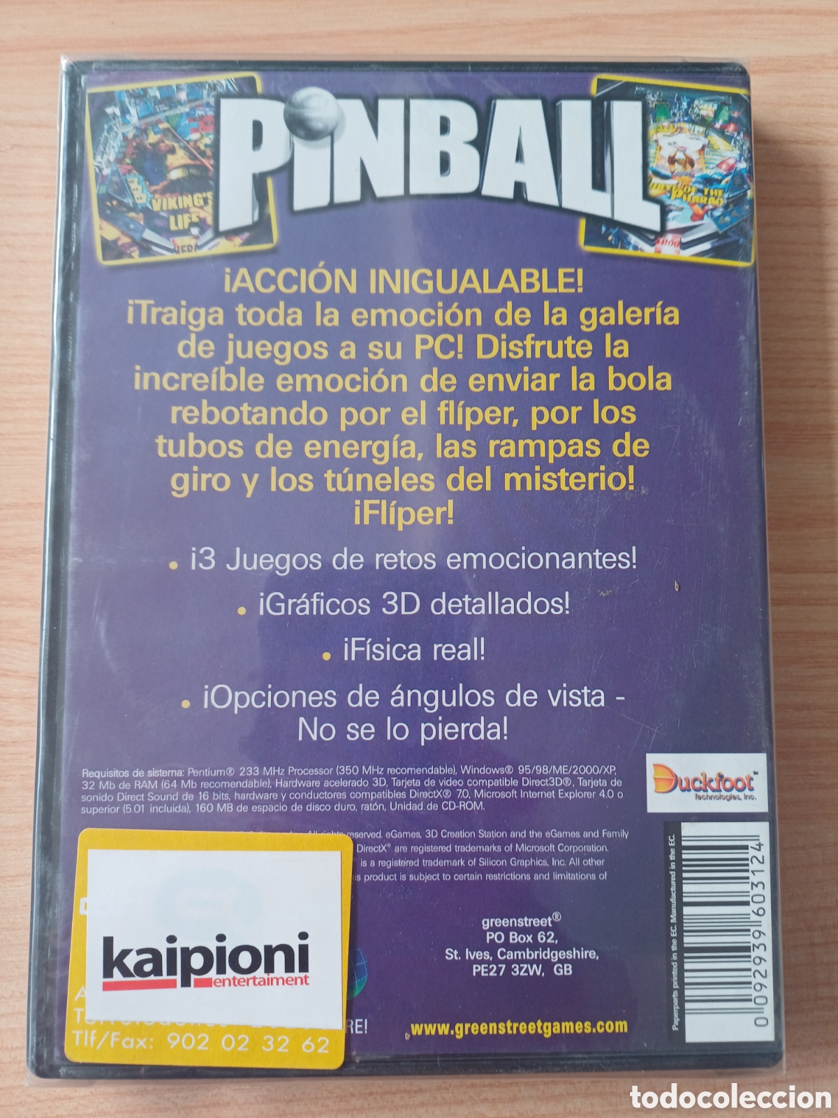 Videojuegos y consolas: PINBALL FULL-TILT FUN PC - PRECINTADO - Foto 2