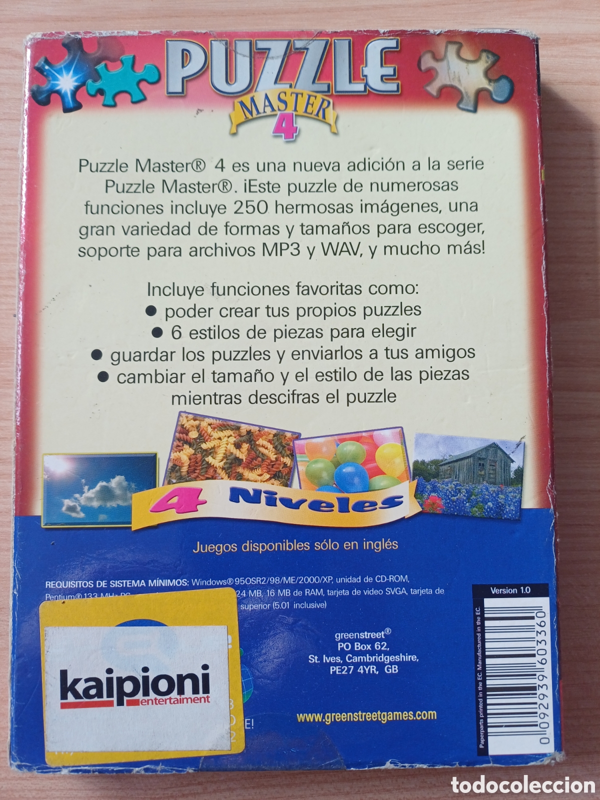 Videojuegos y consolas: PUZZLE MASTER 4 PC PRECINTADO - Foto 2