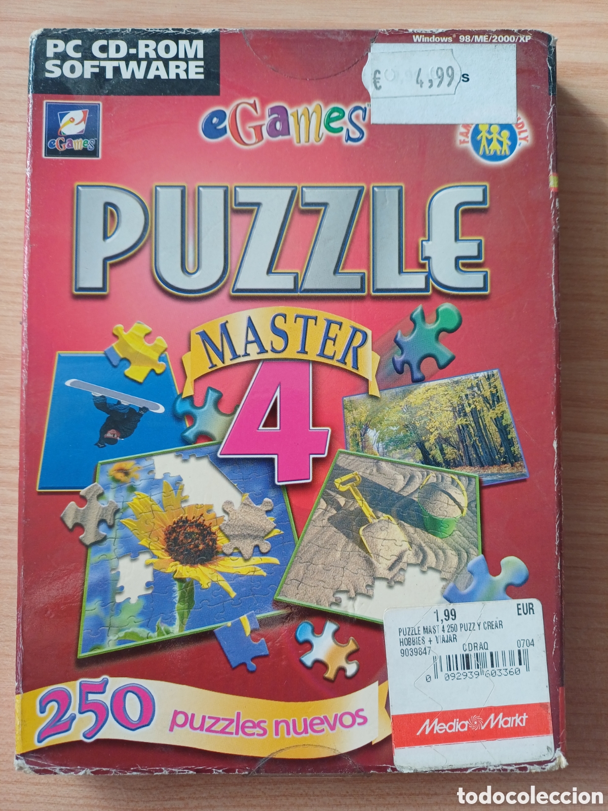 Videojuegos y consolas: PUZZLE MASTER 4 PC PRECINTADO - Foto 1