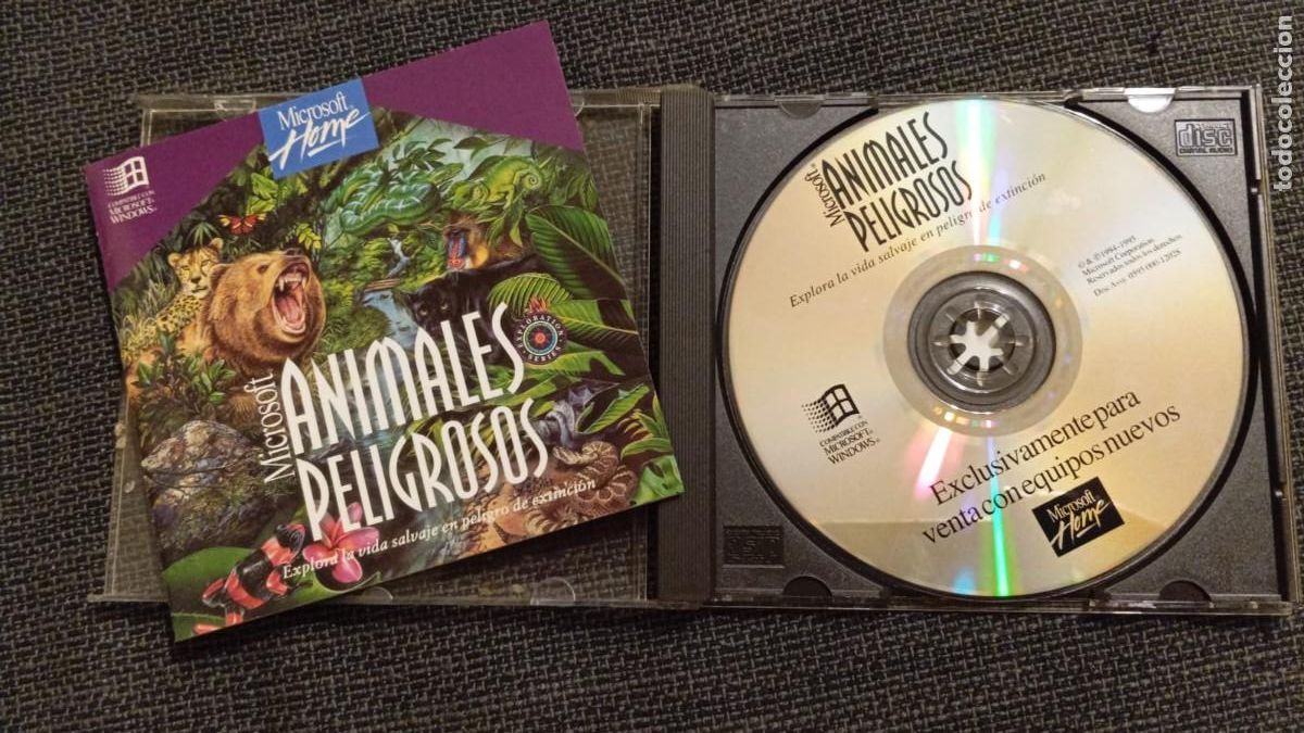 Videojuegos y consolas: Animales Peligrosos (Microsoft PC CD-ROM) - Foto 1