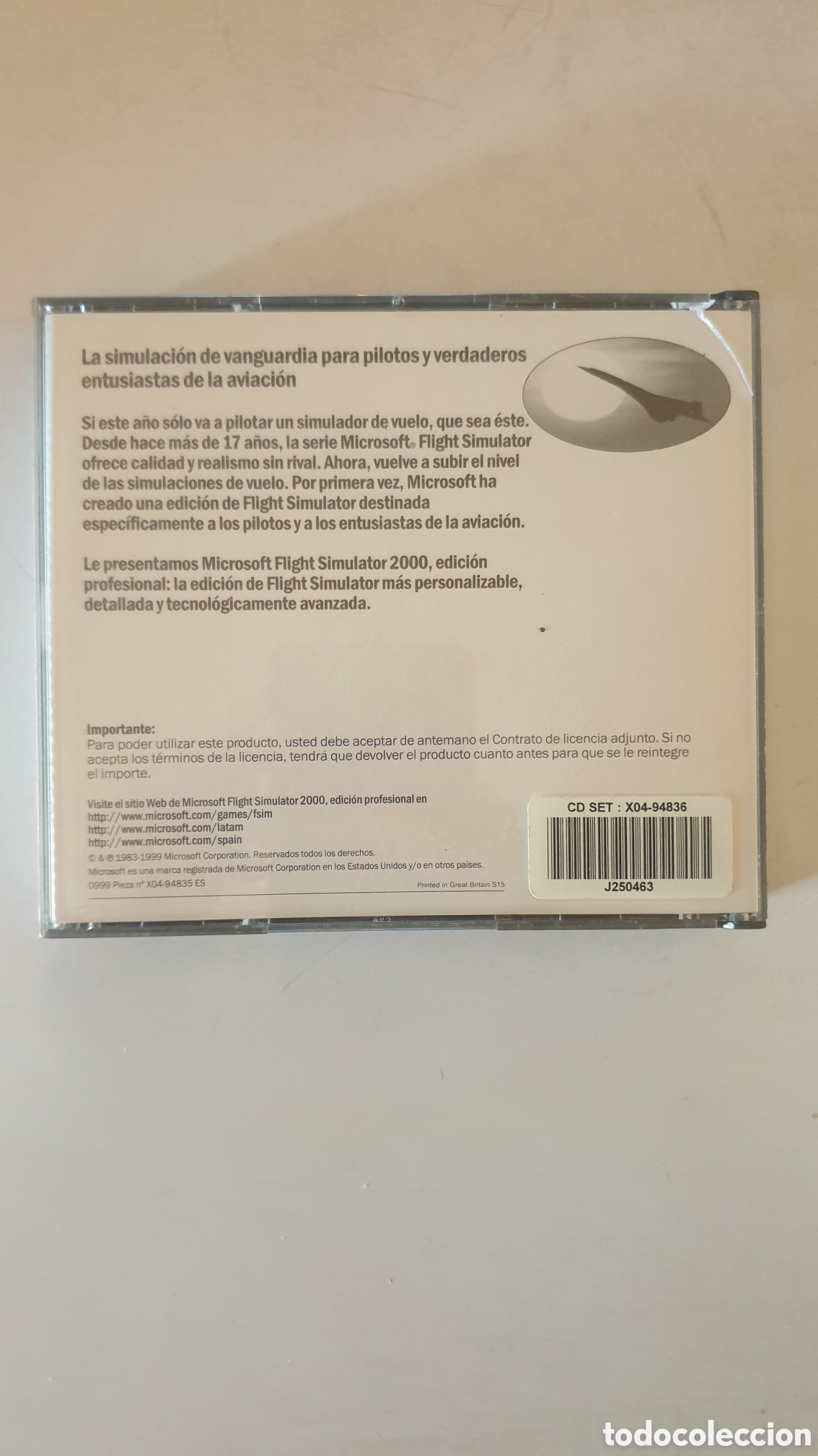 Videojuegos y consolas: MICROSOFT FLIGHT SIMULATOR 2000. EDICI&Oacute;N PROFESIONAL - Foto 3