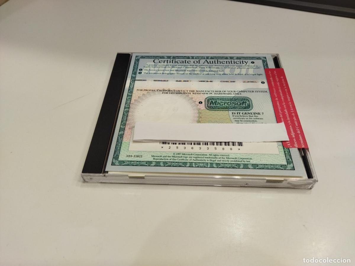 Videojuegos y consolas: MICROSOFT WORKS VERSION 4.0 PARA WINDOWS 95 SOFTWARE CD - MICROSOFT 1997 - NUEVO SIN ABRIR - Foto 1