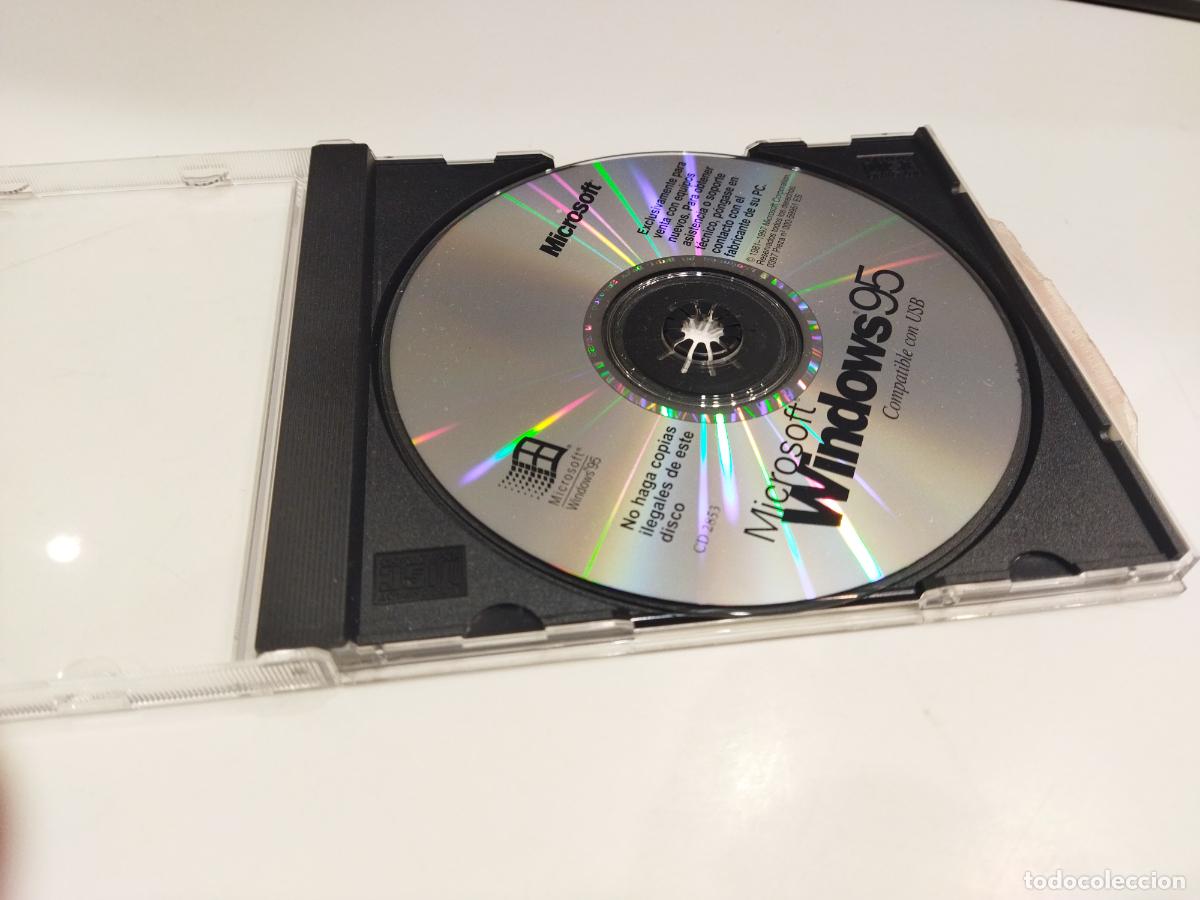 Videojuegos y consolas: WINDOWS 95 SOFTWARE CD - MICROSOFT 1997 - COMO NUEVO - Foto 4