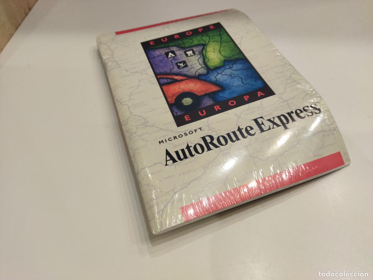 Videojuegos y consolas: MICROSOFT AUTOROUTE EXPRESS EUROPA - SOFTWARE CD - NUEVO SIN ABRIR - Foto 4