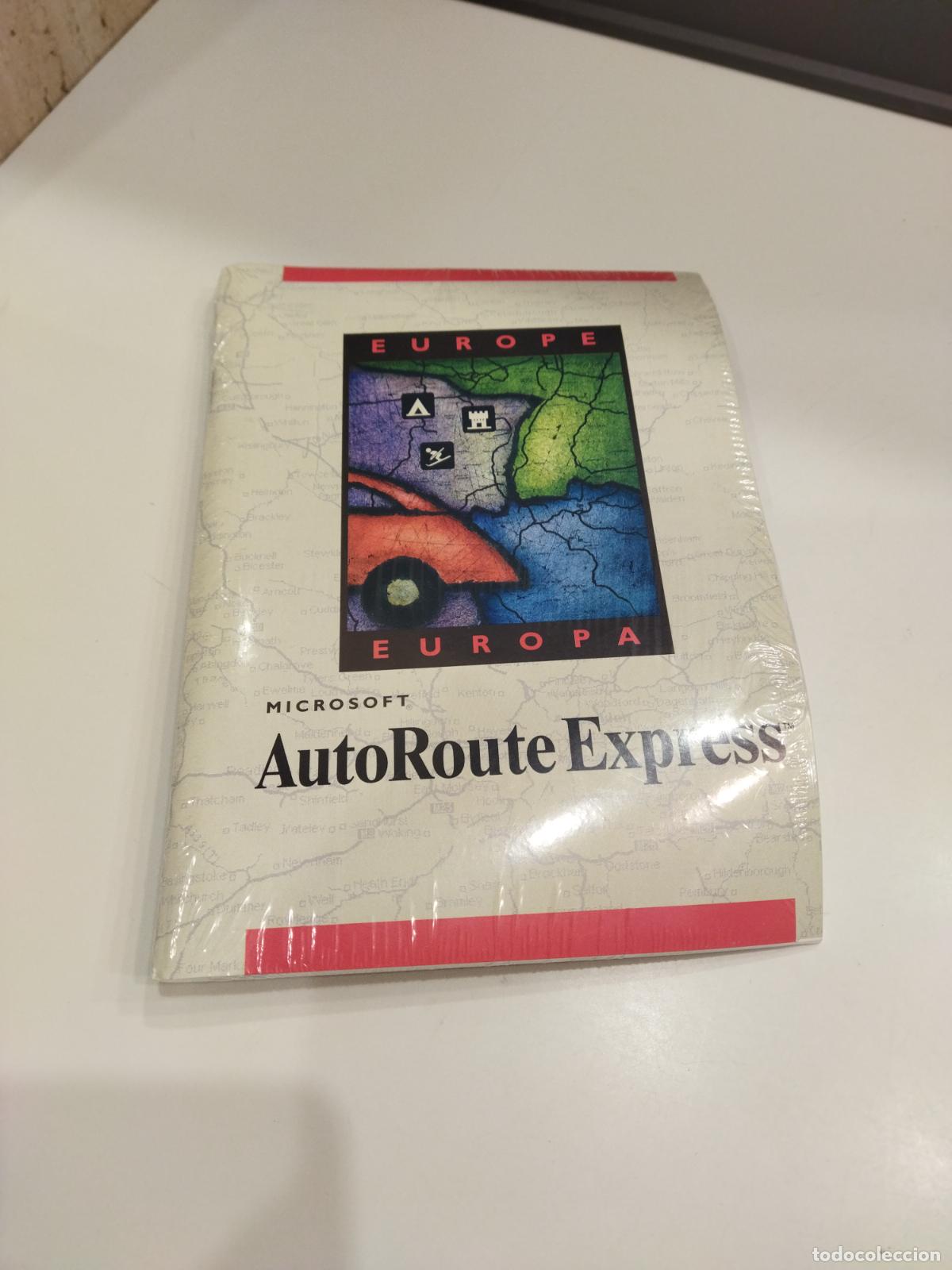 Videojuegos y consolas: MICROSOFT AUTOROUTE EXPRESS EUROPA - SOFTWARE CD - NUEVO SIN ABRIR - Foto 1