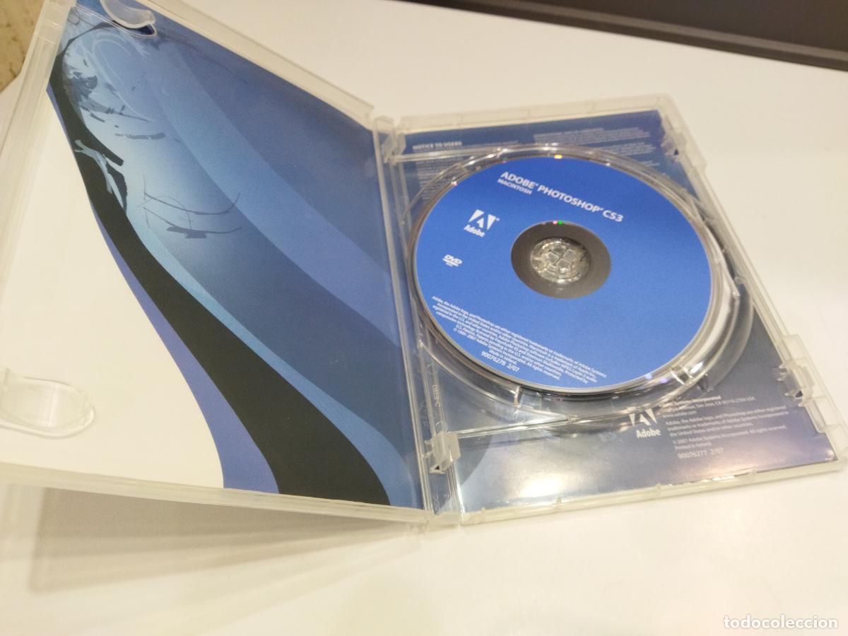 Videojuegos y consolas: ADOBE PHOTOSHOP CS3 - MACINTOSH SOFTWARE CD + VIDEO WORKSHOP - ADOBE SYSTEMS 2007 - NUEVO - Foto 2