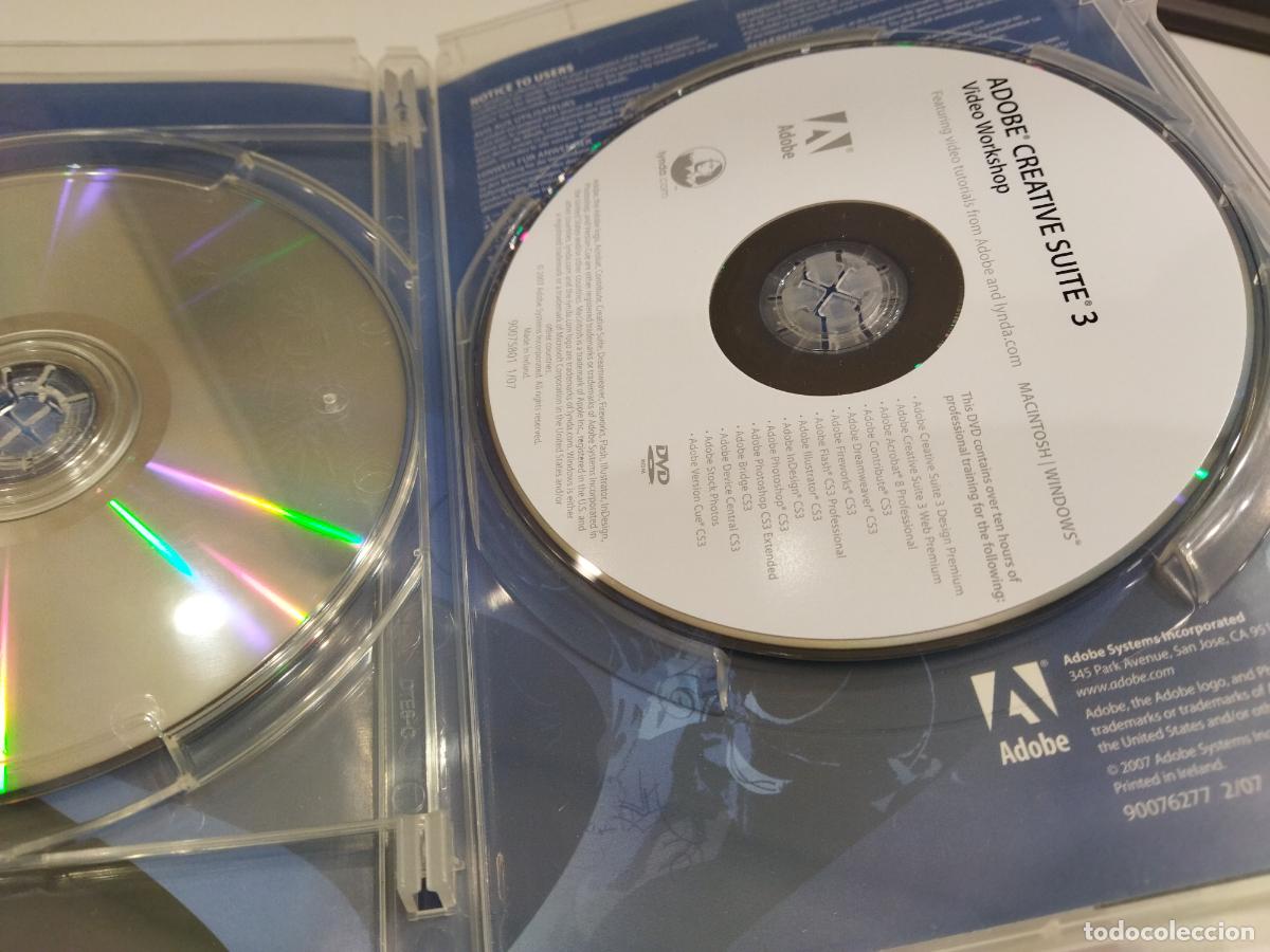 Videojuegos y consolas: ADOBE PHOTOSHOP CS3 - MACINTOSH SOFTWARE CD + VIDEO WORKSHOP - ADOBE SYSTEMS 2007 - NUEVO - Foto 5