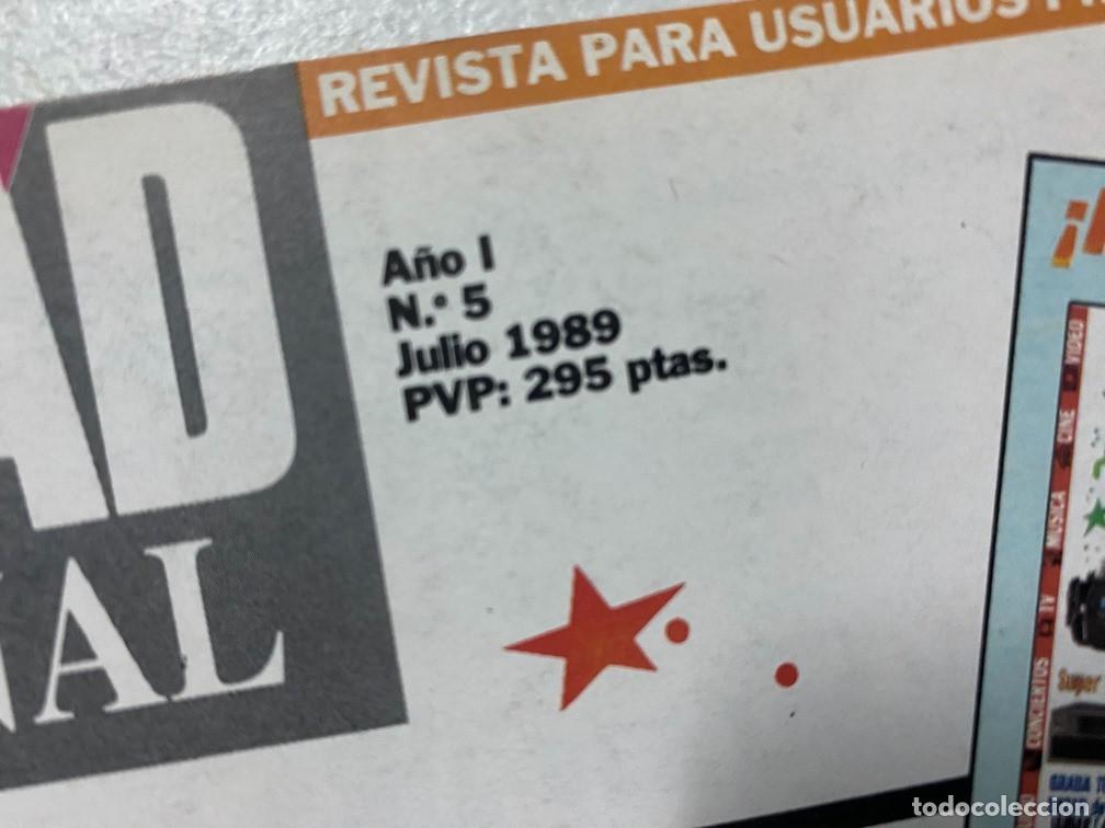 Videojuegos y consolas: AMSTRAD PROFESIONAL N&ordm; 5 - REVISTA DE SOFTWARE - HARDWARE AMSTRAD PC - Foto 2