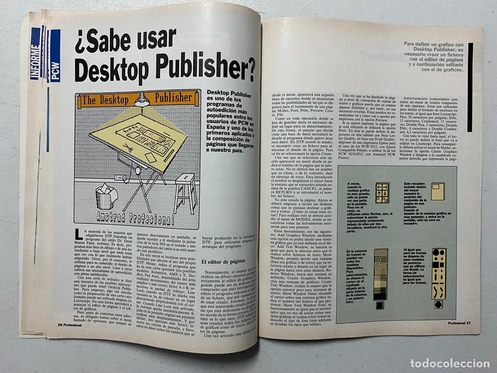 Videojuegos y consolas: AMSTRAD PROFESIONAL N&ordm; 5 - REVISTA DE SOFTWARE - HARDWARE AMSTRAD PC - Foto 9