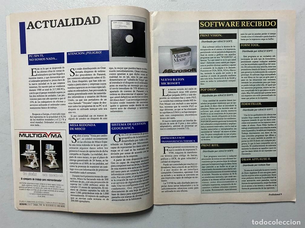Videojuegos y consolas: AMSTRAD PROFESIONAL N&ordm; 12 - REVISTA DE SOFTWARE - HARDWARE AMSTRAD PC - Foto 5