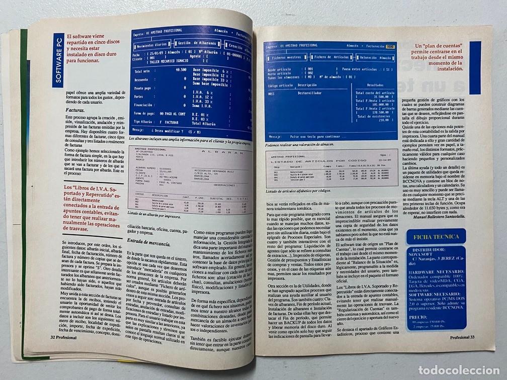 Videojuegos y consolas: AMSTRAD PROFESIONAL N&ordm; 12 - REVISTA DE SOFTWARE - HARDWARE AMSTRAD PC - Foto 9