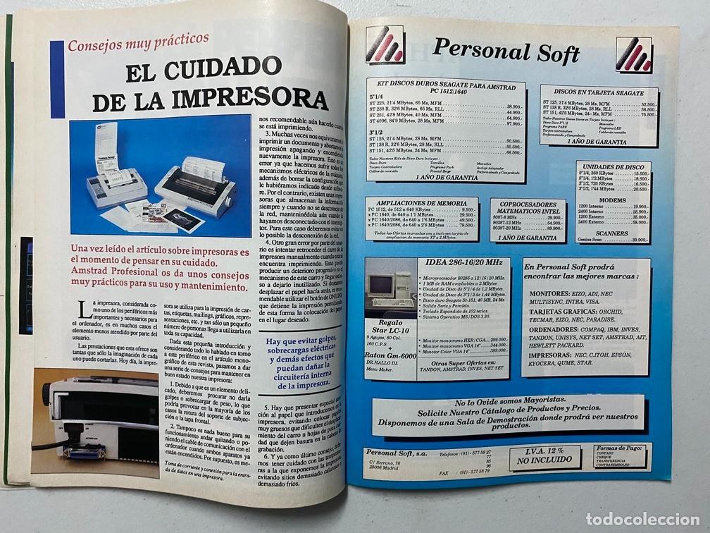 Videojuegos y consolas: AMSTRAD PROFESIONAL N&ordm; 12 - REVISTA DE SOFTWARE - HARDWARE AMSTRAD PC - Foto 11