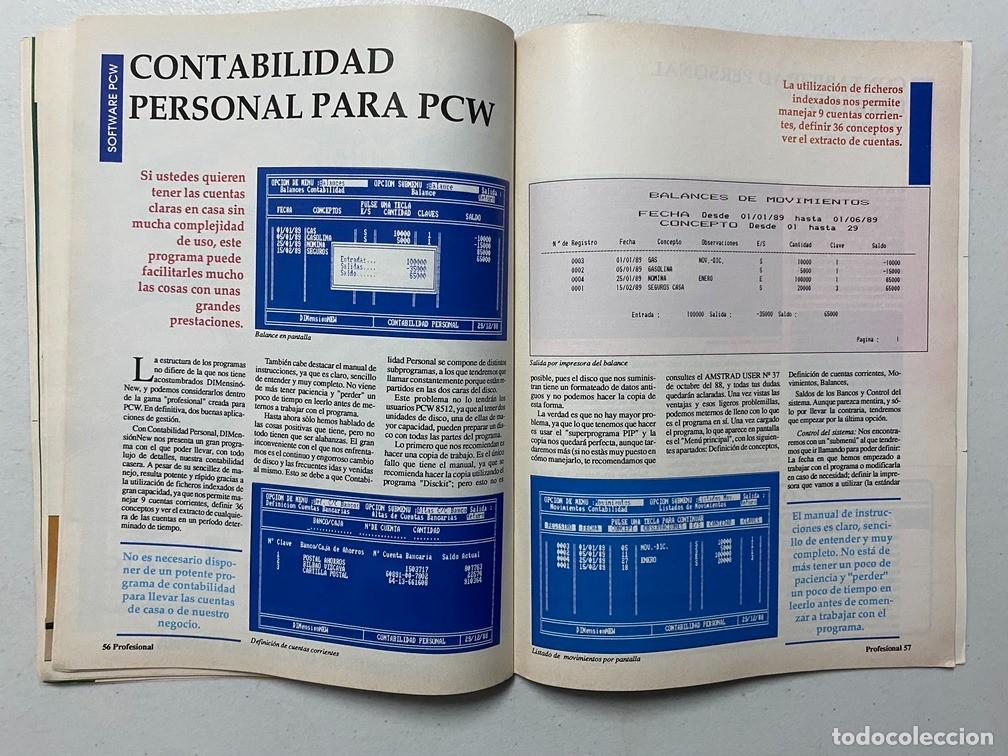 Videojuegos y consolas: AMSTRAD PROFESIONAL N&ordm; 12 - REVISTA DE SOFTWARE - HARDWARE AMSTRAD PC - Foto 12