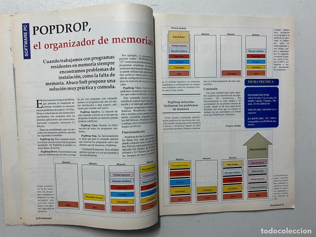 Videojuegos y consolas: AMSTRAD PROFESIONAL N&ordm; 13 - REVISTA DE SOFTWARE - HARDWARE AMSTRAD PC - Foto 7