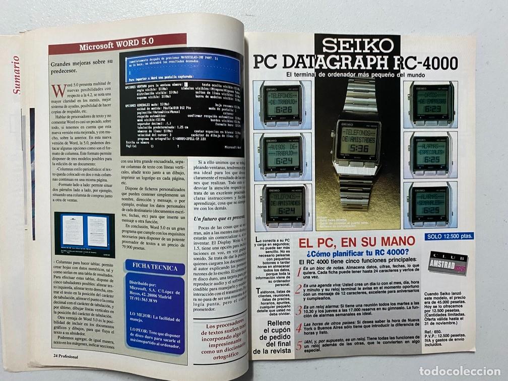 Videojuegos y consolas: AMSTRAD PROFESIONAL N&ordm; 13 - REVISTA DE SOFTWARE - HARDWARE AMSTRAD PC - Foto 9