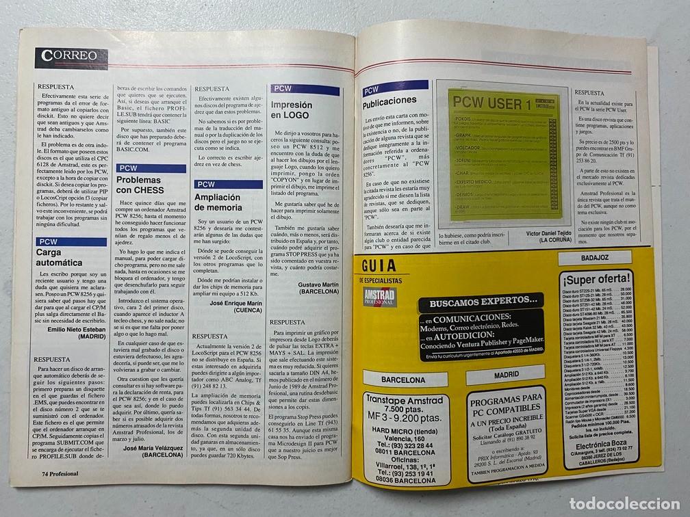 Videojuegos y consolas: AMSTRAD PROFESIONAL N&ordm; 13 - REVISTA DE SOFTWARE - HARDWARE AMSTRAD PC - Foto 16