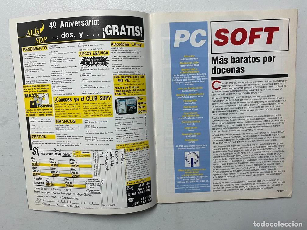 Videojuegos y consolas: AMSTRAD PROFESIONAL - PC SOFT N&ordm; 20 - REVISTA DE SOFTWARE - HARDWARE PC - Foto 4