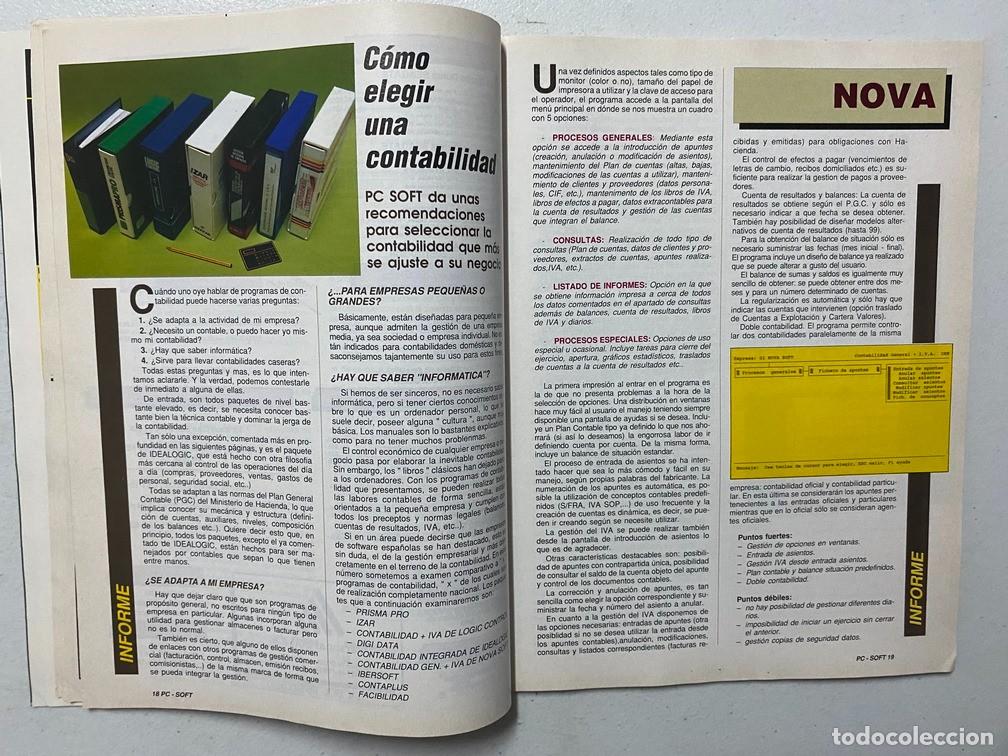 Videojuegos y consolas: AMSTRAD PROFESIONAL - PC SOFT N&ordm; 20 - REVISTA DE SOFTWARE - HARDWARE PC - Foto 7