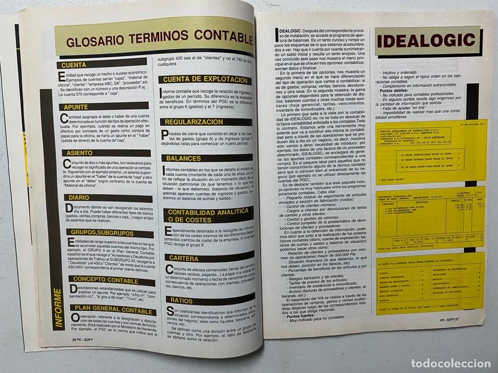 Videojuegos y consolas: AMSTRAD PROFESIONAL - PC SOFT N&ordm; 20 - REVISTA DE SOFTWARE - HARDWARE PC - Foto 8
