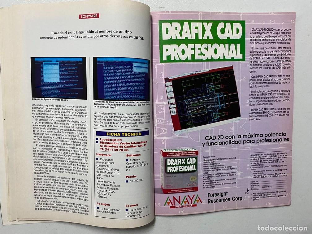 Videojuegos y consolas: AMSTRAD PROFESIONAL - PC SOFT N&ordm; 20 - REVISTA DE SOFTWARE - HARDWARE PC - Foto 9