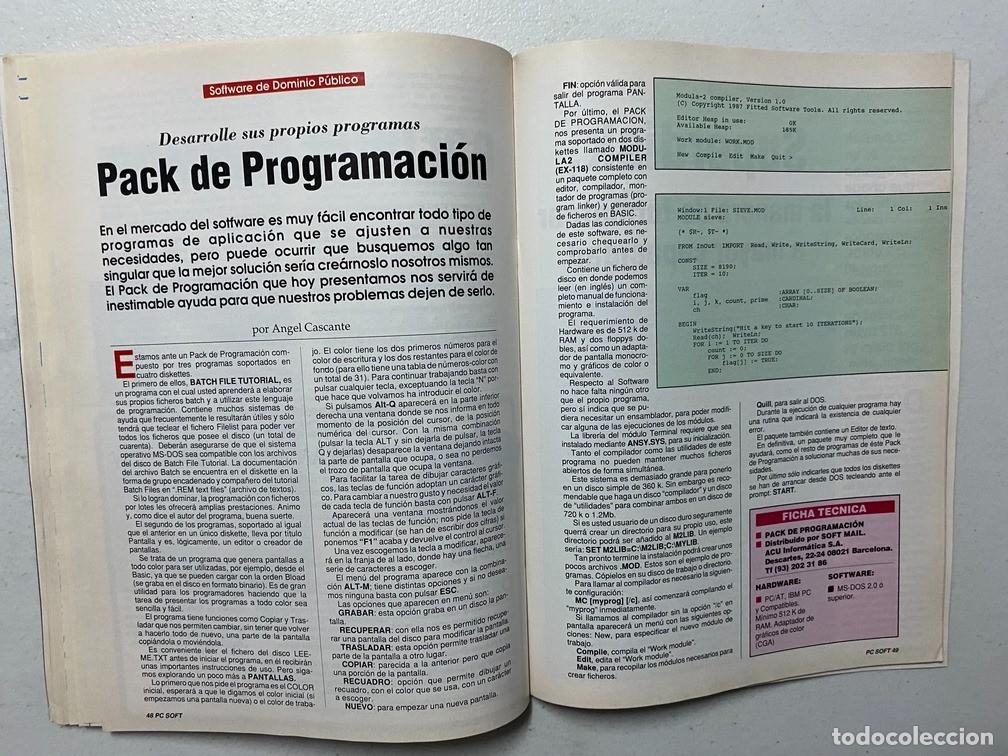 Videojuegos y consolas: AMSTRAD PROFESIONAL - PC SOFT N&ordm; 20 - REVISTA DE SOFTWARE - HARDWARE PC - Foto 13