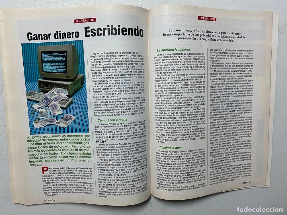 Videojuegos y consolas: AMSTRAD PROFESIONAL - PC SOFT N&ordm; 20 - REVISTA DE SOFTWARE - HARDWARE PC - Foto 14