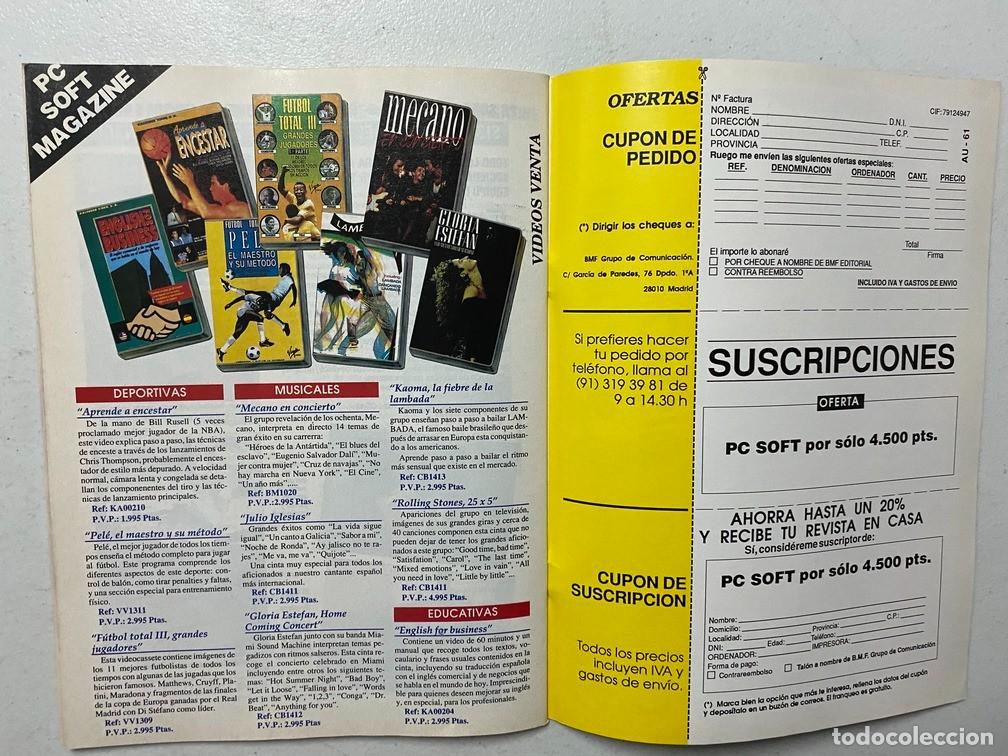 Videojuegos y consolas: AMSTRAD PROFESIONAL - PC SOFT N&ordm; 20 - REVISTA DE SOFTWARE - HARDWARE PC - Foto 16