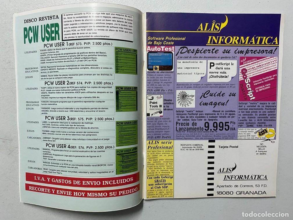 Videojuegos y consolas: AMSTRAD PROFESIONAL - PC SOFT N&ordm; 23 - REVISTA DE SOFTWARE - HARDWARE PC - Foto 4