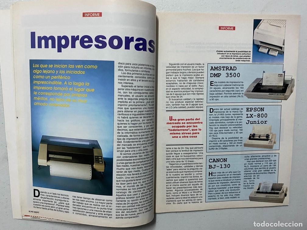 Videojuegos y consolas: AMSTRAD PROFESIONAL - PC SOFT N&ordm; 23 - REVISTA DE SOFTWARE - HARDWARE PC - Foto 8
