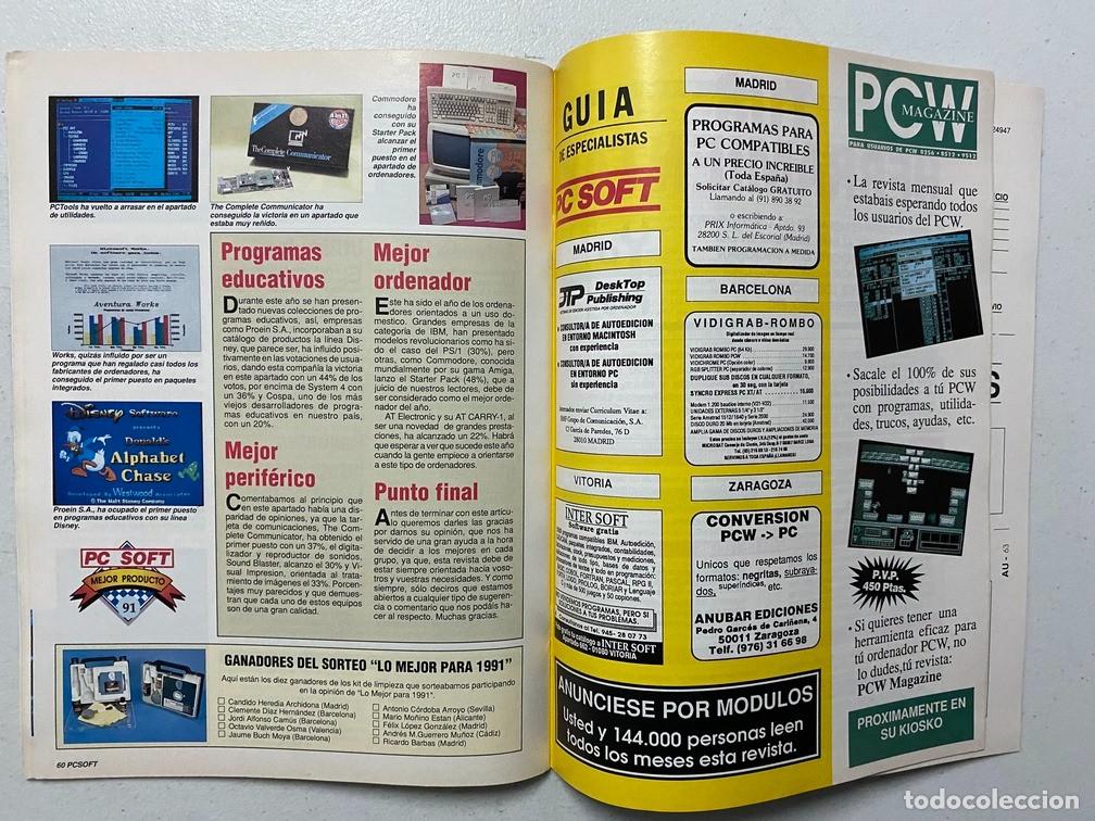 Videojuegos y consolas: AMSTRAD PROFESIONAL - PC SOFT N&ordm; 23 - REVISTA DE SOFTWARE - HARDWARE PC - Foto 16