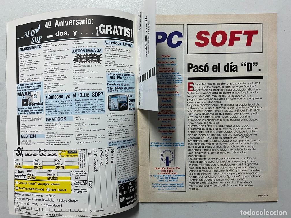 Videojuegos y consolas: AMSTRAD PROFESIONAL - PC SOFT N&ordm; 24 - REVISTA DE SOFTWARE - HARDWARE PC - Foto 4