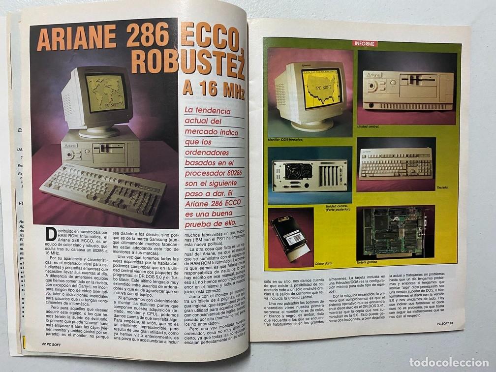 Videojuegos y consolas: AMSTRAD PROFESIONAL - PC SOFT N&ordm; 24 - REVISTA DE SOFTWARE - HARDWARE PC - Foto 10