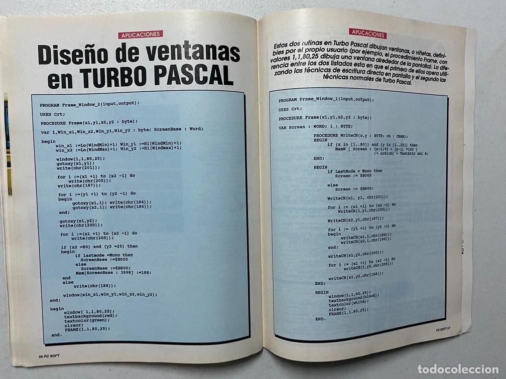 Videojuegos y consolas: AMSTRAD PROFESIONAL - PC SOFT N&ordm; 24 - REVISTA DE SOFTWARE - HARDWARE PC - Foto 14