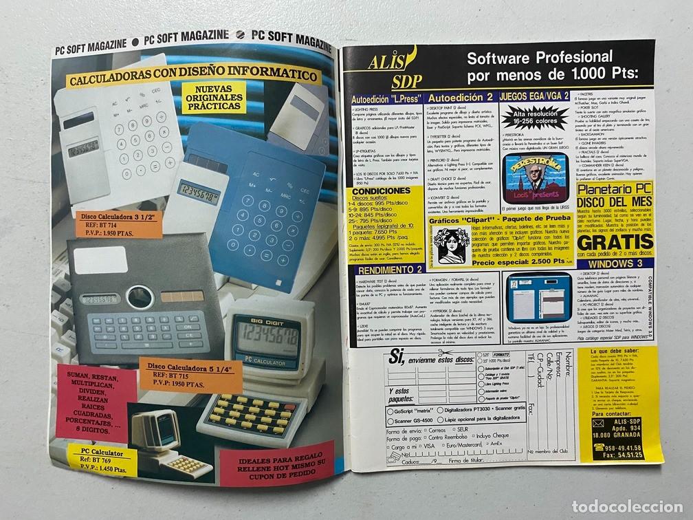 Videojuegos y consolas: AMSTRAD PROFESIONAL - PC SOFT N&ordm; 26 - REVISTA DE SOFTWARE - HARDWARE PC - Foto 4