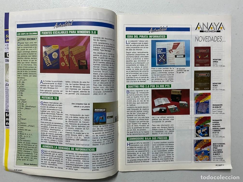 Videojuegos y consolas: AMSTRAD PROFESIONAL - PC SOFT N&ordm; 26 - REVISTA DE SOFTWARE - HARDWARE PC - Foto 6