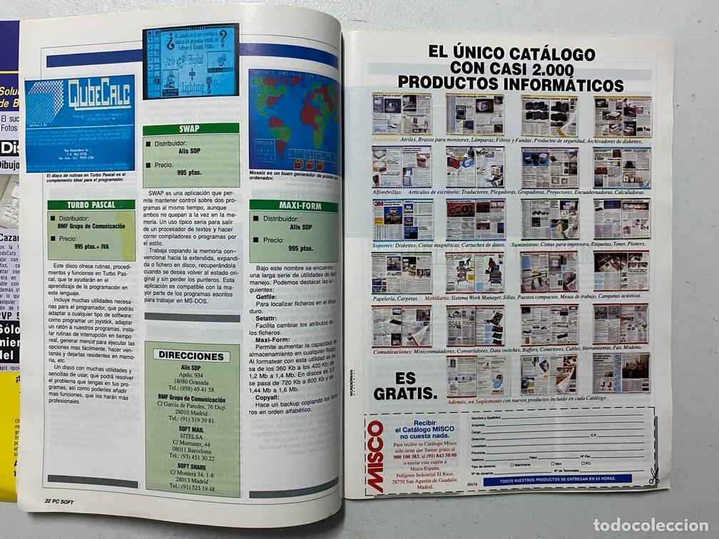 Videojuegos y consolas: AMSTRAD PROFESIONAL - PC SOFT N&ordm; 26 - REVISTA DE SOFTWARE - HARDWARE PC - Foto 10