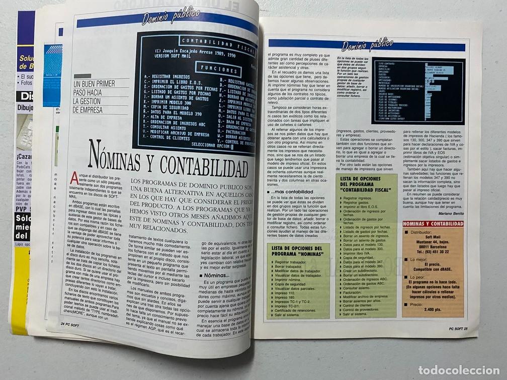 Videojuegos y consolas: AMSTRAD PROFESIONAL - PC SOFT N&ordm; 26 - REVISTA DE SOFTWARE - HARDWARE PC - Foto 11