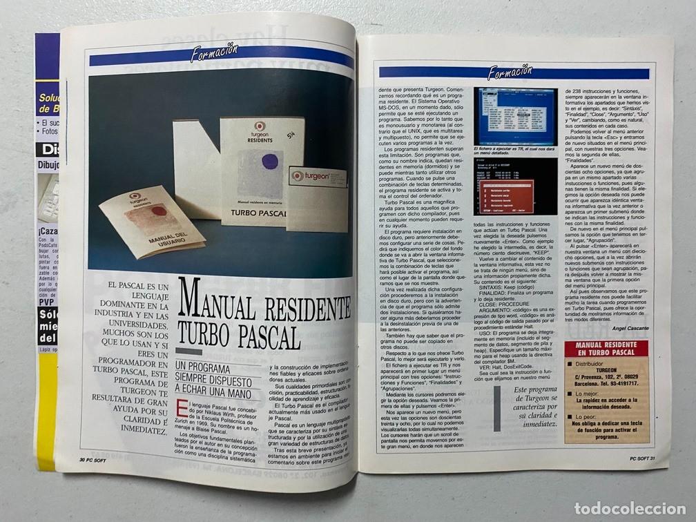 Videojuegos y consolas: AMSTRAD PROFESIONAL - PC SOFT N&ordm; 26 - REVISTA DE SOFTWARE - HARDWARE PC - Foto 12