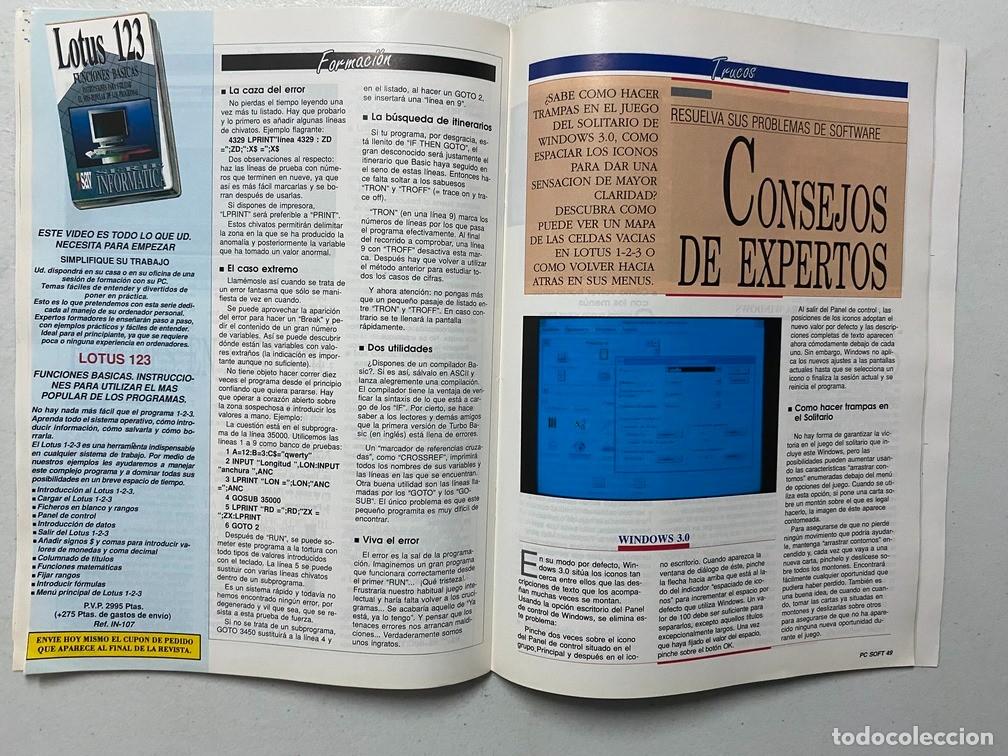 Videojuegos y consolas: AMSTRAD PROFESIONAL - PC SOFT N&ordm; 26 - REVISTA DE SOFTWARE - HARDWARE PC - Foto 14