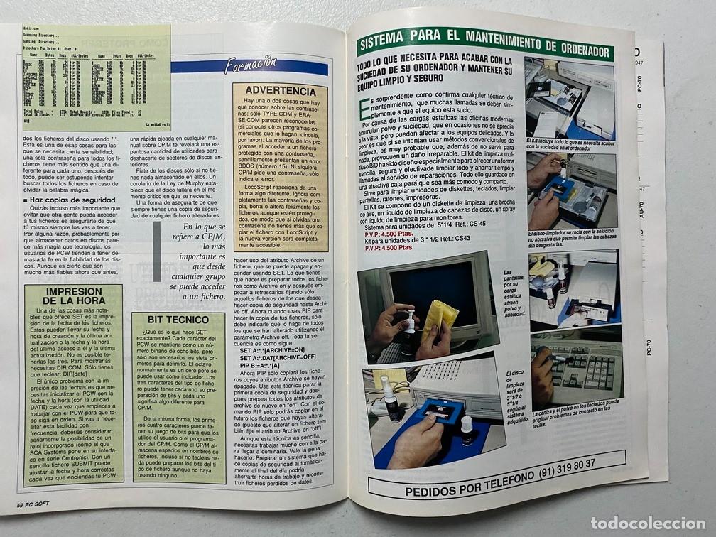 Videojuegos y consolas: AMSTRAD PROFESIONAL - PC SOFT N&ordm; 26 - REVISTA DE SOFTWARE - HARDWARE PC - Foto 15