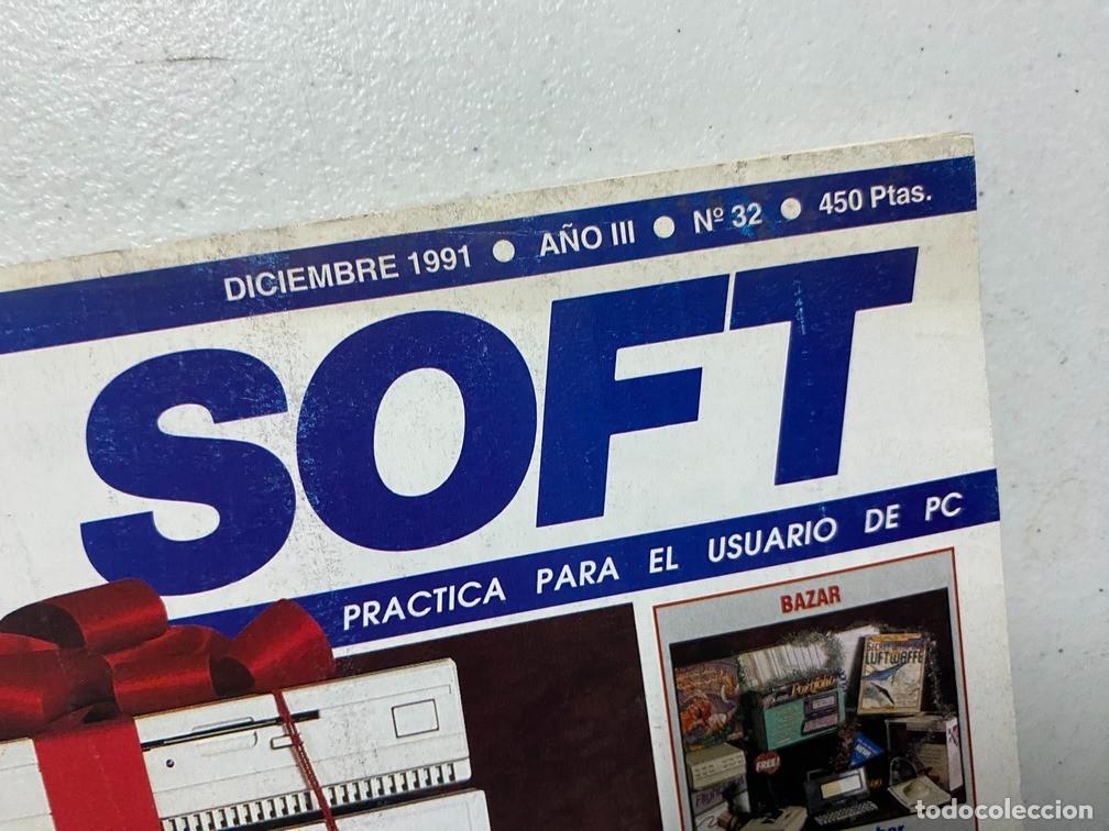 Videojuegos y consolas: AMSTRAD PROFESIONAL - PC SOFT N&ordm; 32 - REVISTA DE SOFTWARE - HARDWARE PC - Foto 2