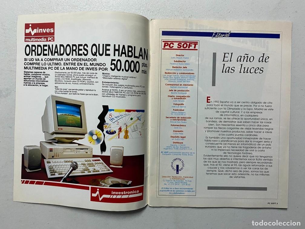 Videojuegos y consolas: AMSTRAD PROFESIONAL - PC SOFT N&ordm; 32 - REVISTA DE SOFTWARE - HARDWARE PC - Foto 4